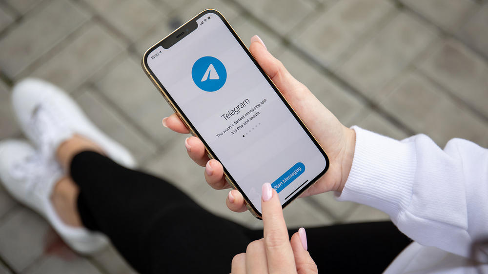 Телеграмм в смартфоне