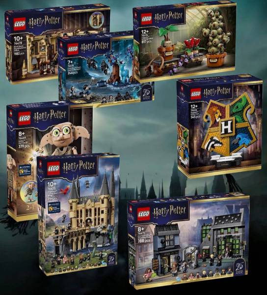 LEGO анонсировала восемь новых наборов по «Гарри Поттеру»