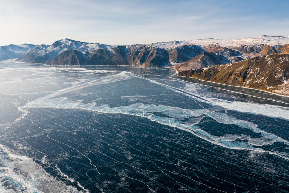 Байкал вид сверху
