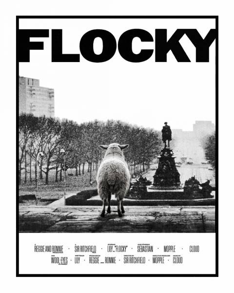 У «Овечьего детектива» вышли постеры-пародии на «Молчание ягнят» и «Блондинку в законе»