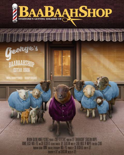 У «Овечьего детектива» вышли постеры-пародии на «Молчание ягнят» и «Блондинку в законе»