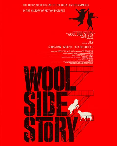 У «Овечьего детектива» вышли постеры-пародии на «Молчание ягнят» и «Блондинку в законе»